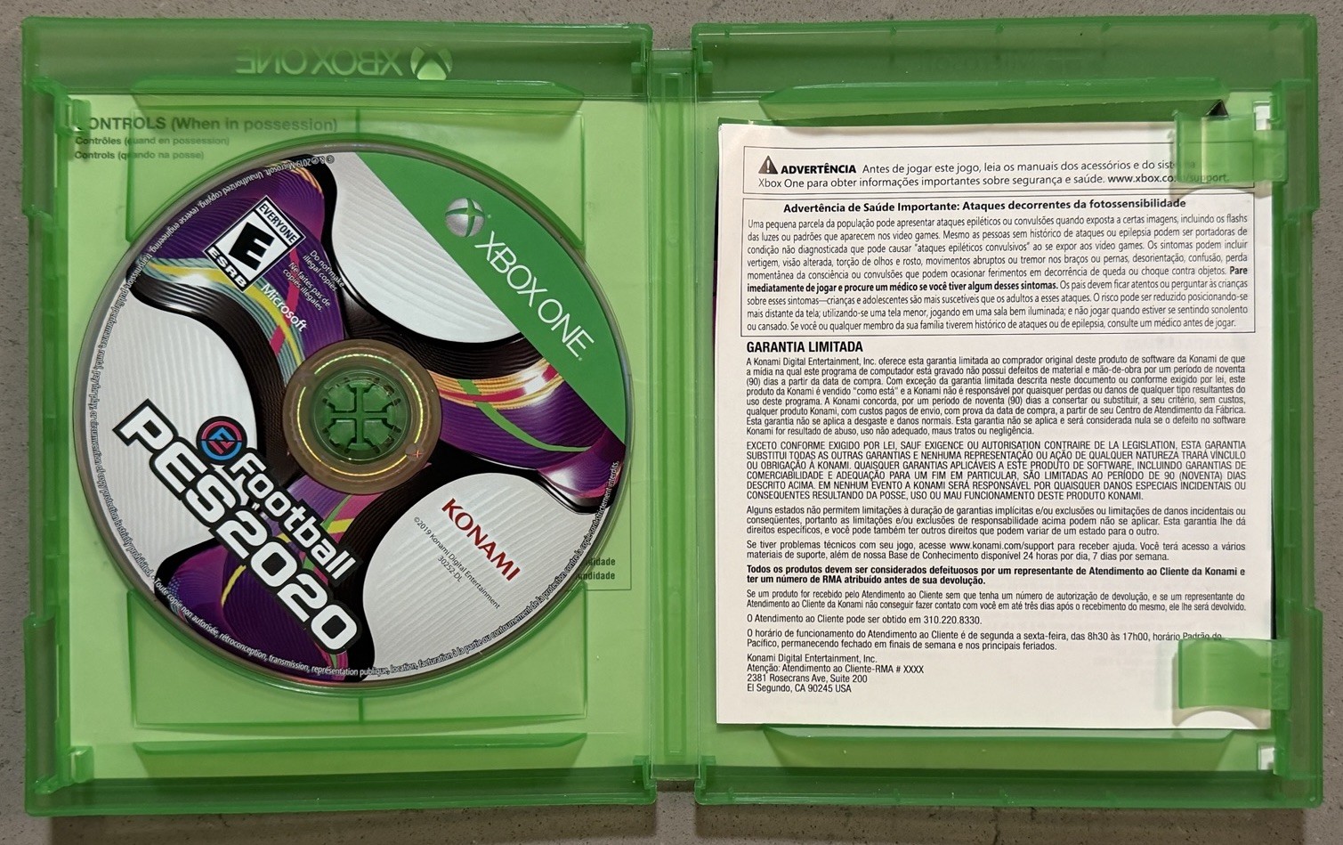 eFootball Pro Evolution Soccer 2020 – Microsoft Xbox One, 2019