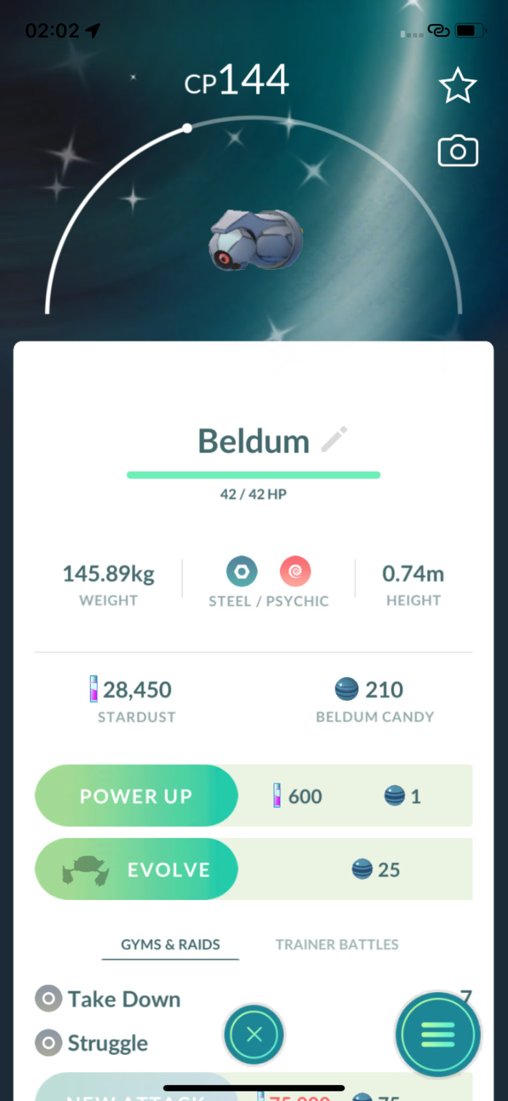 Pokemon Shiny Beldum ! Registered or Unregistered ! 30 Days Friendship !! Go