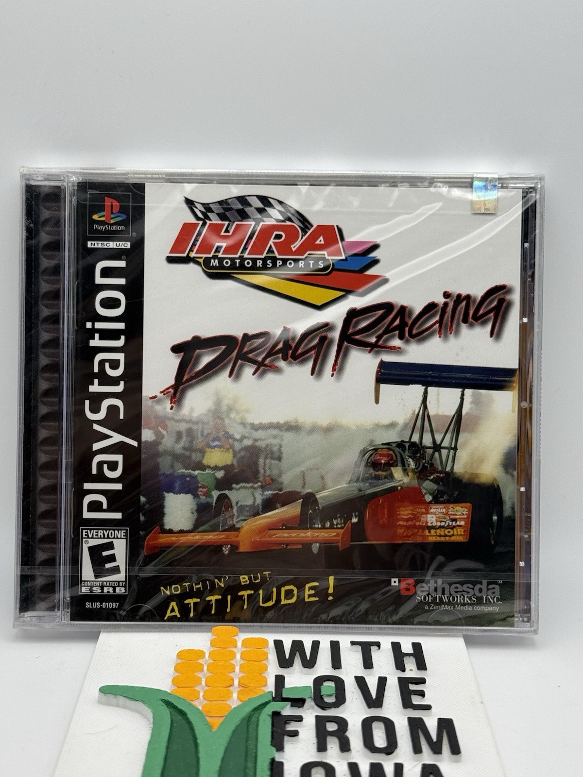 IHRA Motorsports Drag Racing (PlayStation 1 PS1 2001) FACTORY SEALED!