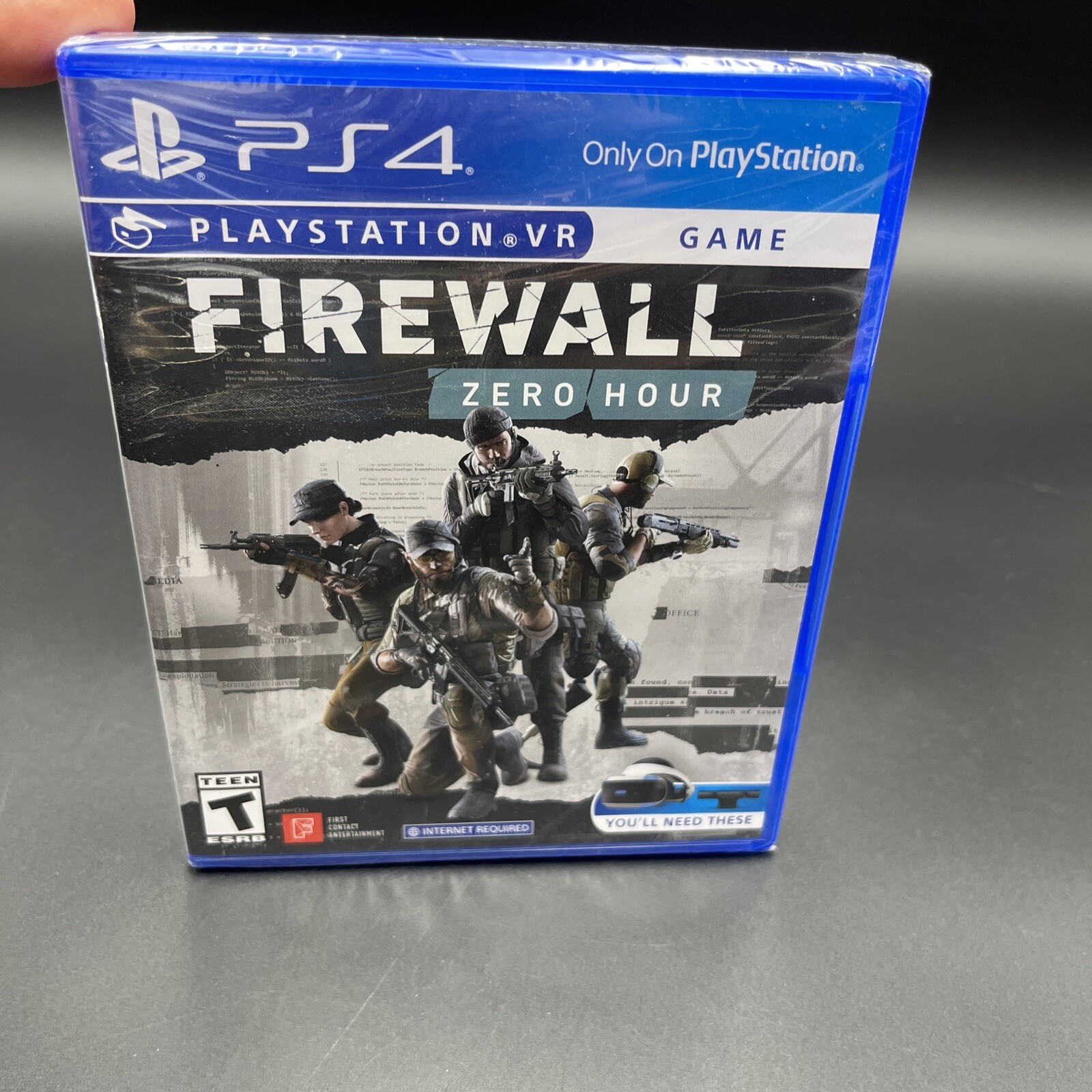 Firewall: Zero Hour VR (Sony PlayStation PS 4, 2018) Brand New and Sealed