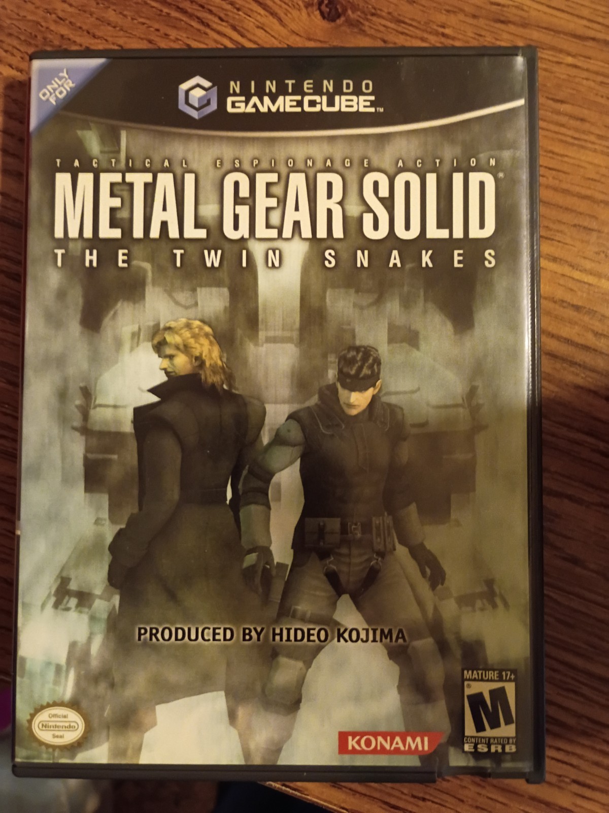 Metal Gear Solid: The Twin Snakes GameCube 2004 Complete