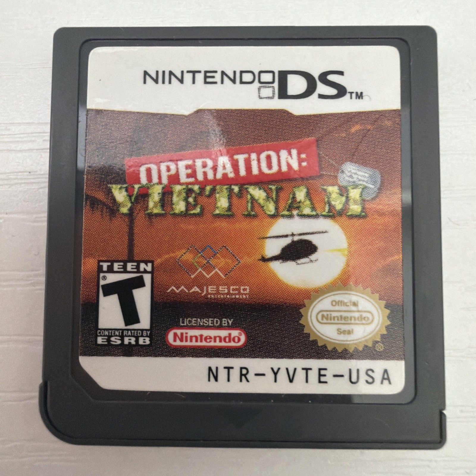 Operation: Vietnam – Nintendo DS Cart Only – Tested – Free Shipping