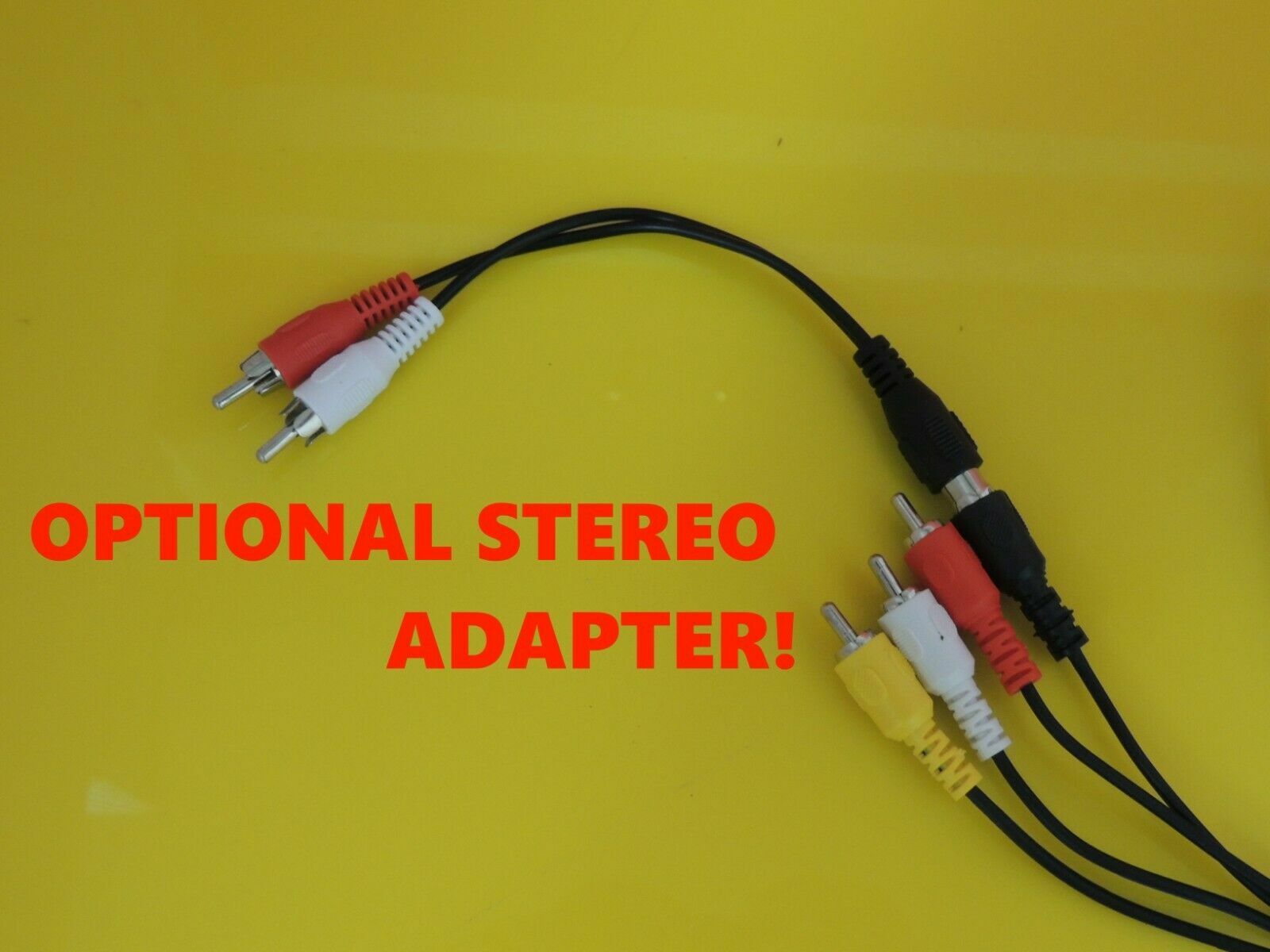 Composite Video & Audio TV DIN Cable for Commodore 64 C64 C-64 Optional HDMI