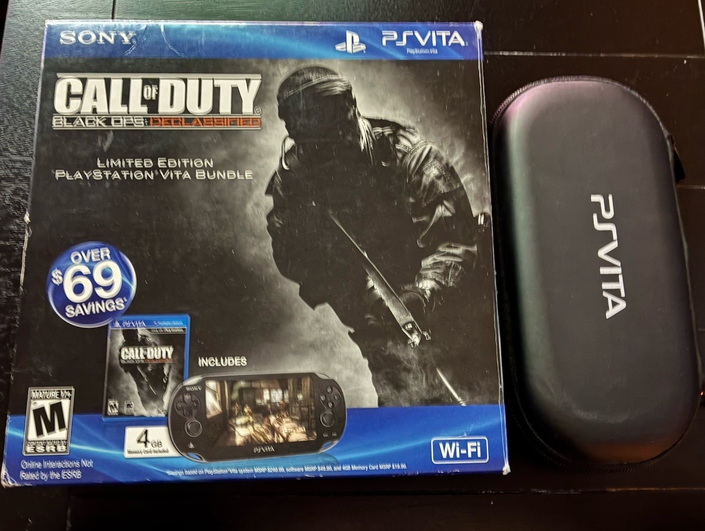 PlayStation Vita Call Of Duty: Black Ops Bundle Incredible Condition – MNT Vita