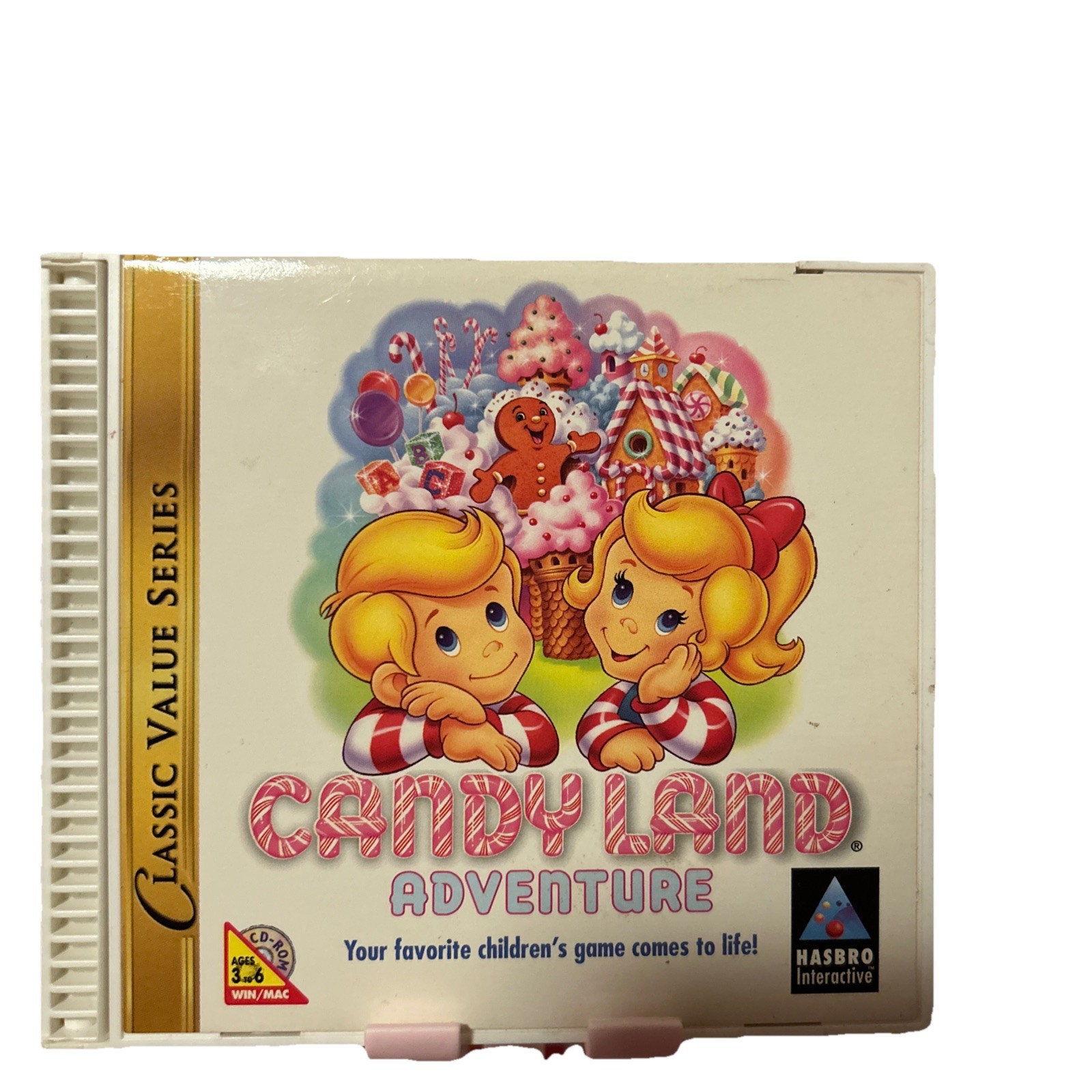Candy Land Adventure PC/Mac CD-Rom COMPLETE 1997 Hasbro Interactive