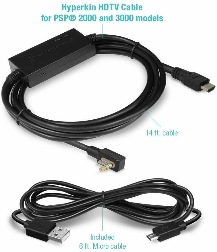 Hyperkin HDTV HDMI Cable for PSP 2000 and 3000 models