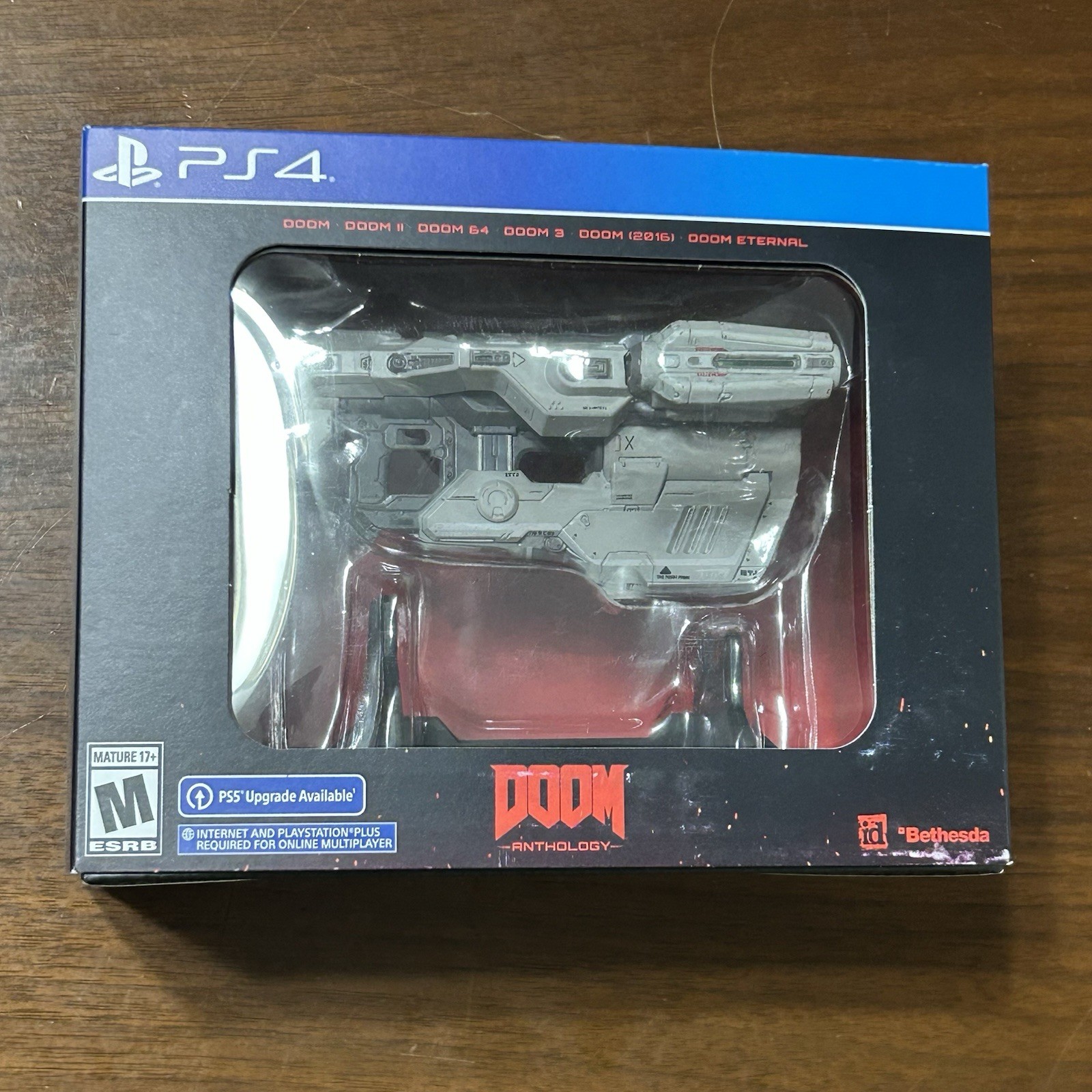 DOOM ANTHOLOGY Collector’s Edition For PS4 Upgrade to PS5 BRAND NEW 6 Doom Games
