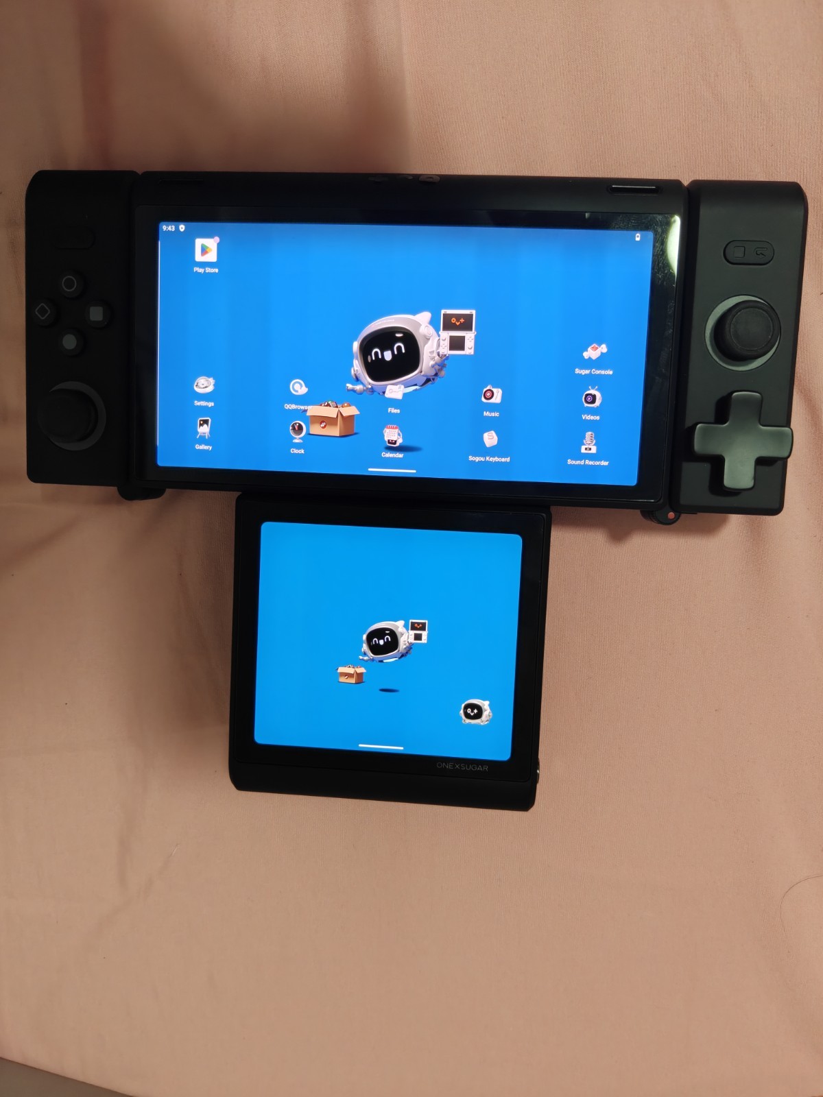 ONEXSUGAR SUGAR 1 Dual Screen Android Handheld System 512GB USB-C Black
