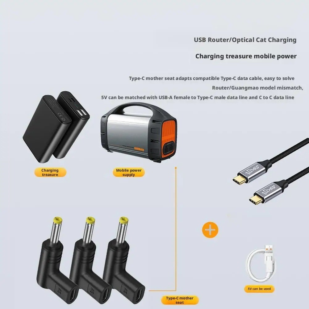 PSP USB-C Charging Adapter for 1000 2000 3000 E1000 Coverts to USB Type-C