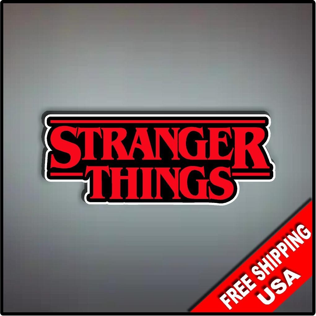 Stranger Things Vinyl Decal Sticker Emblem 8″ x 3.5″ Eleven