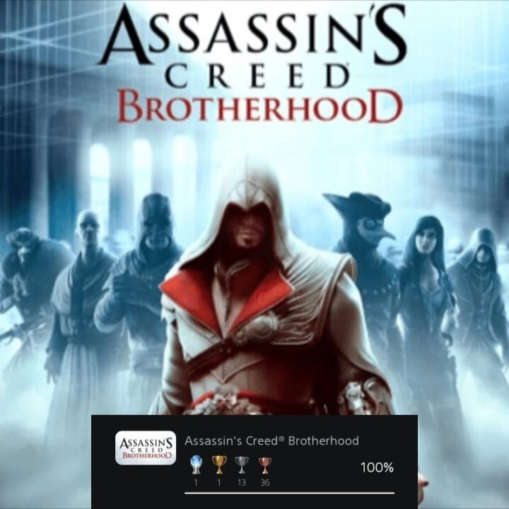 Platinum Trophy Service Assassin´s Creed Brotherhood PS4