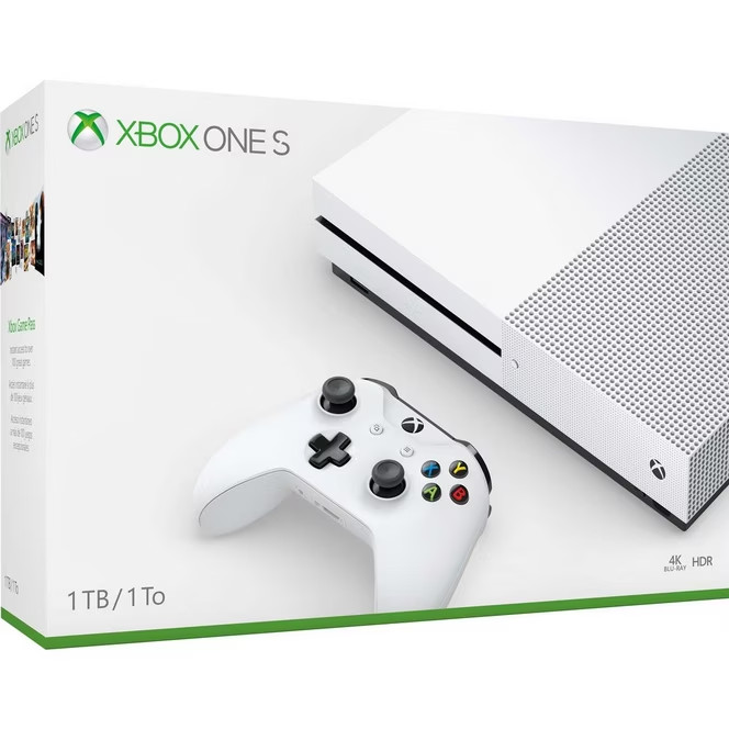 Brand New Sealed Microsoft Xbox One S 1TB Console Gaming System White 1681