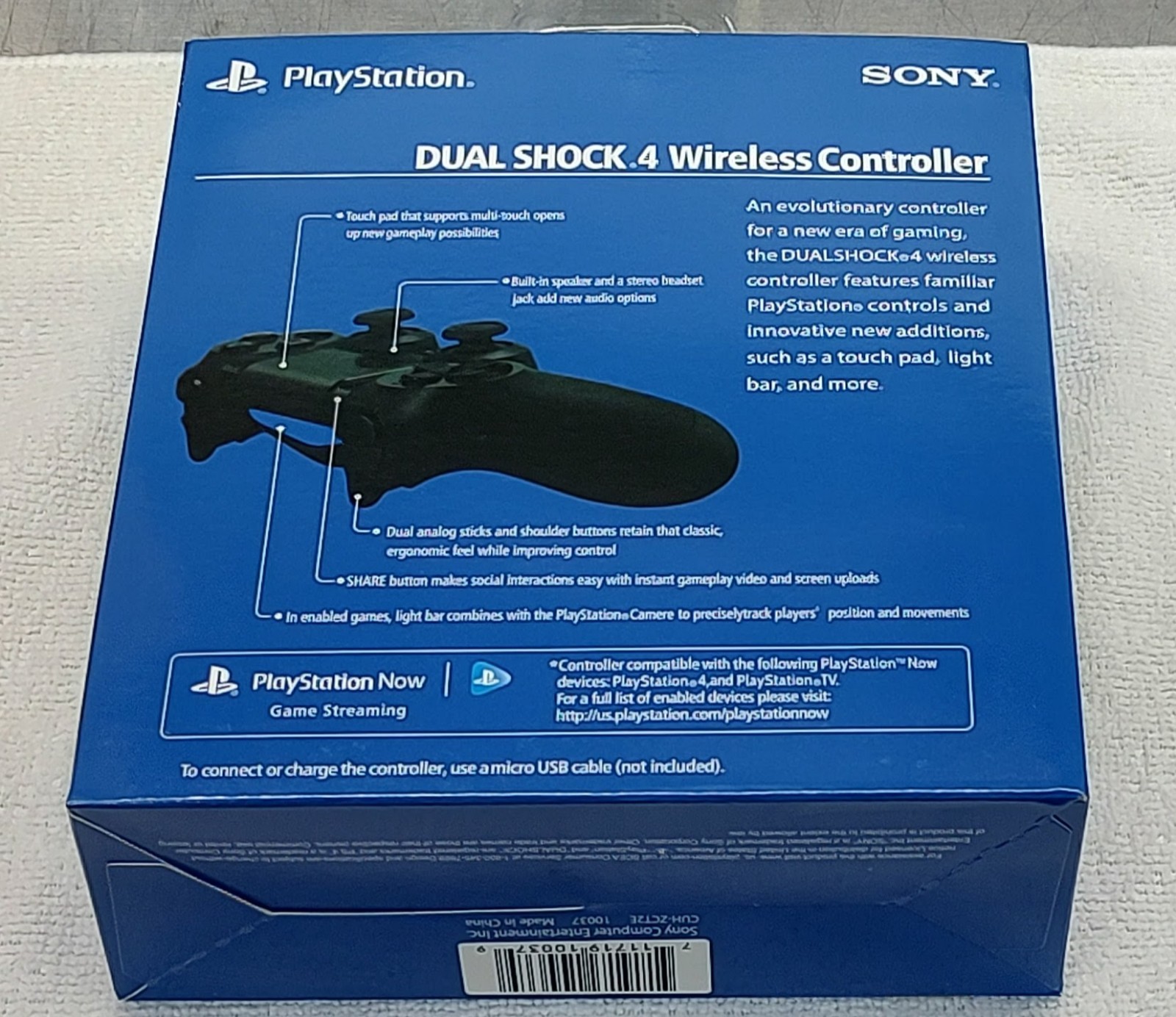 New PS4 Wireless Controller for Sony PlayStation 4 Black
