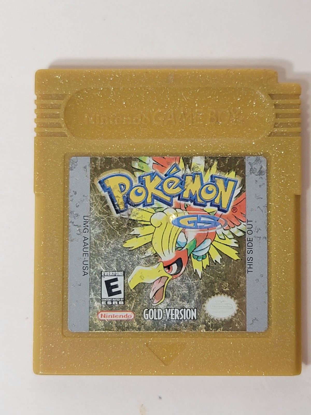 Pokemon Gold Version Authentic Dry Battery (Nintendo Game Boy Color, 2000)