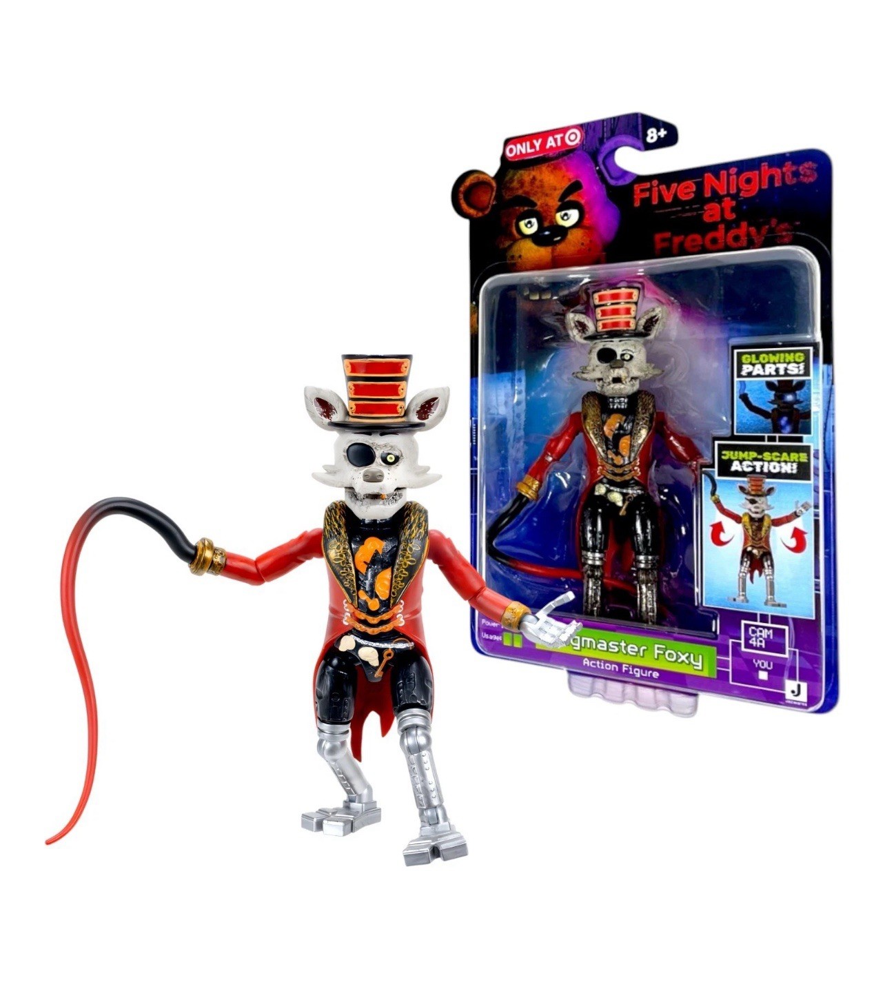 Five Nights at Freddy’s – “RINGMASTER FOXY” (TARGET EXCLUSIVE) JAZWARES *NEW*