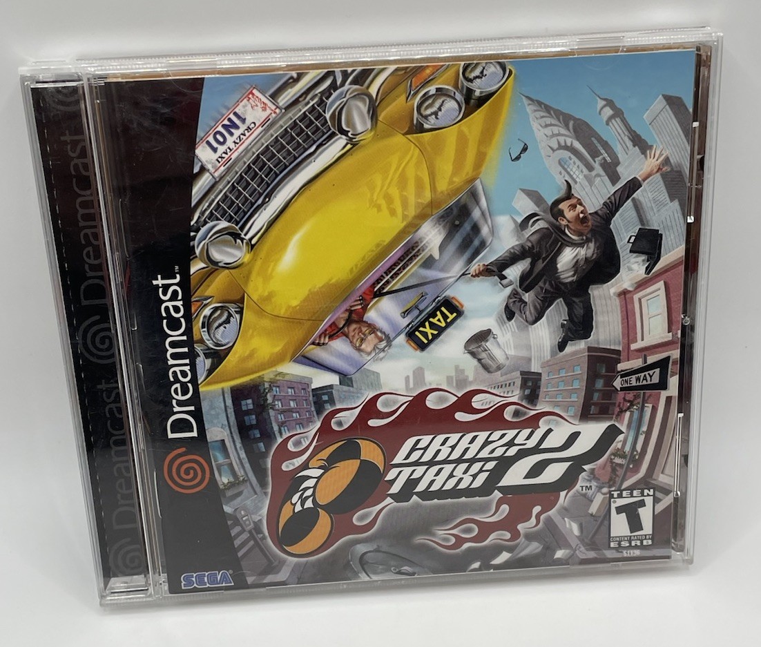 Crazy Taxi 2 (Sega Dreamcast, 2001) Complete CIB Tested – The Offspring Music