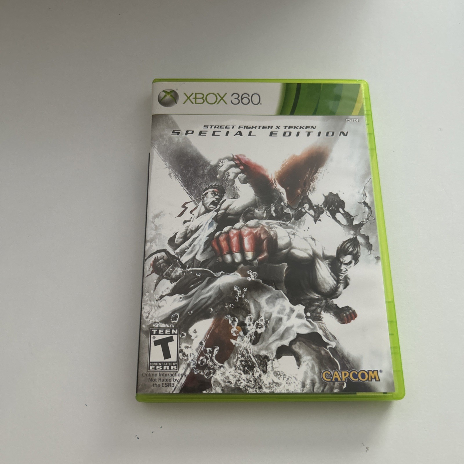 Street Fighter X Tekken Special Edition (Xbox 360) W/ Comic NOT FOR RESALE