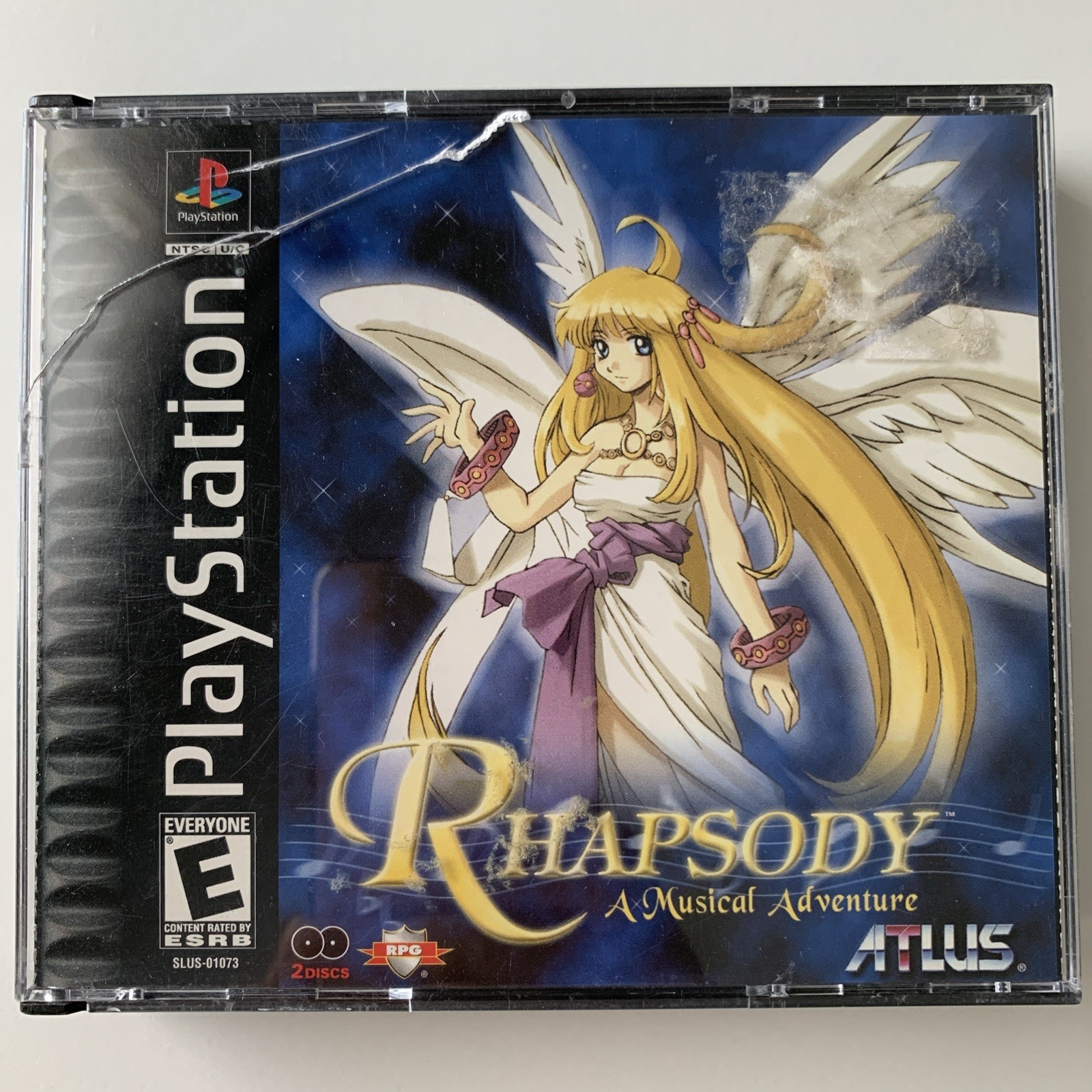 Rhapsody A Musical Adventure PS1 PlayStation 1 No Manual No Soundtrack Tested
