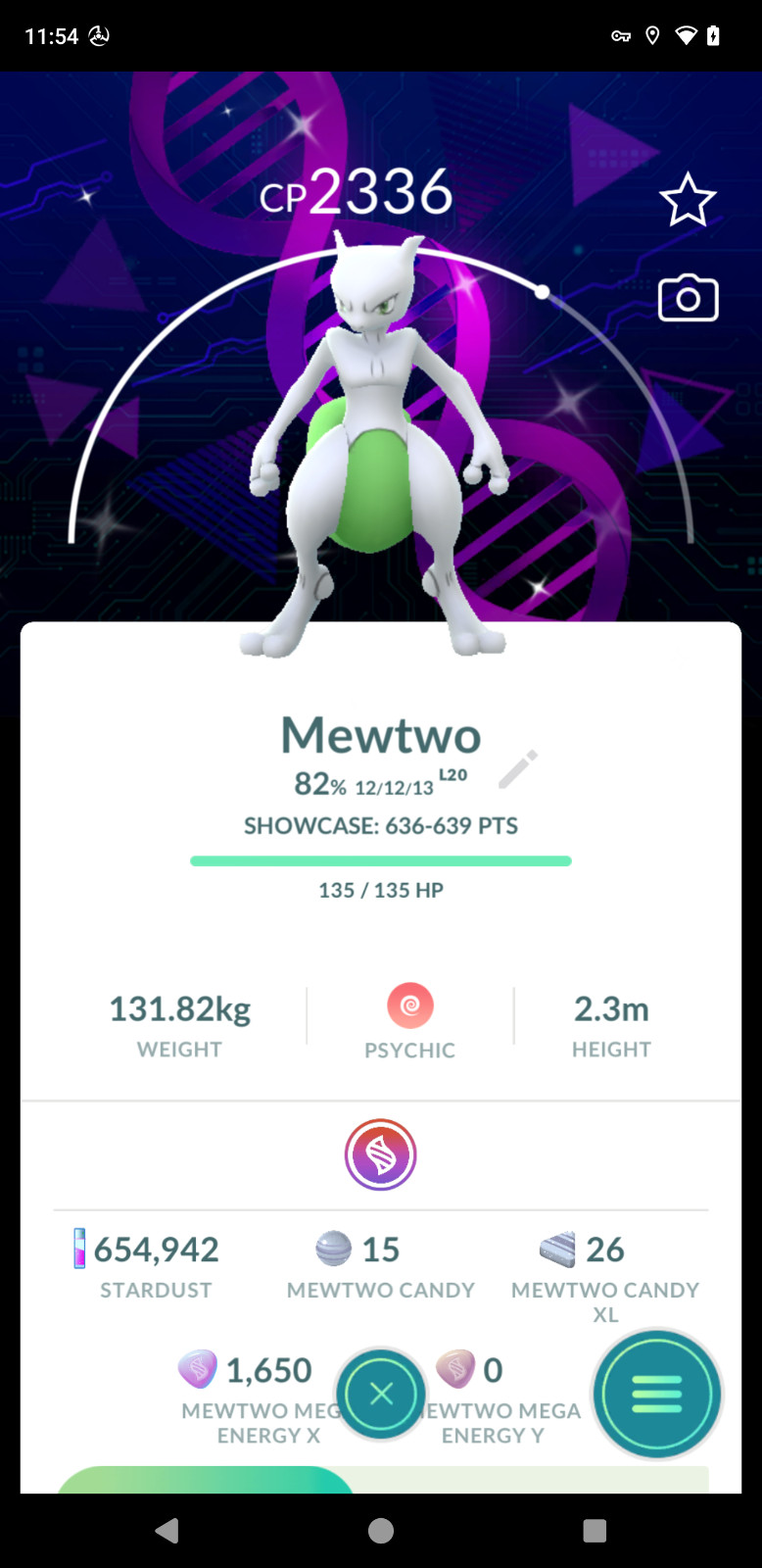 ✨ Shiny Mewtwo | GoFest 2026 Back-ground | P—T—C ✨