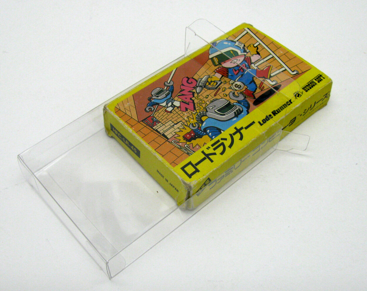 10X NINTENDO FAMICOM SMALL CIB GAME – CLEAR PLASTIC PROTECTIVE BOX – READ!