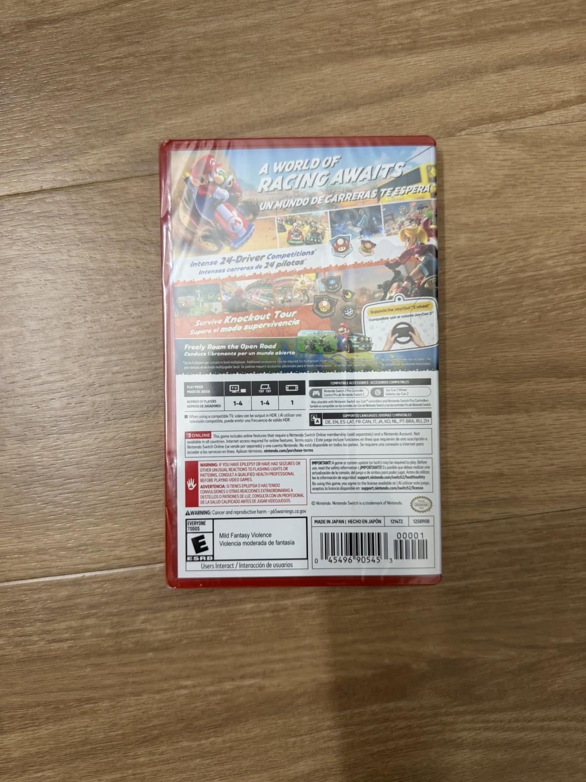 Nintendo Mario Kart World for Switch 2 Multiplayer Racing Game E (Everyone)