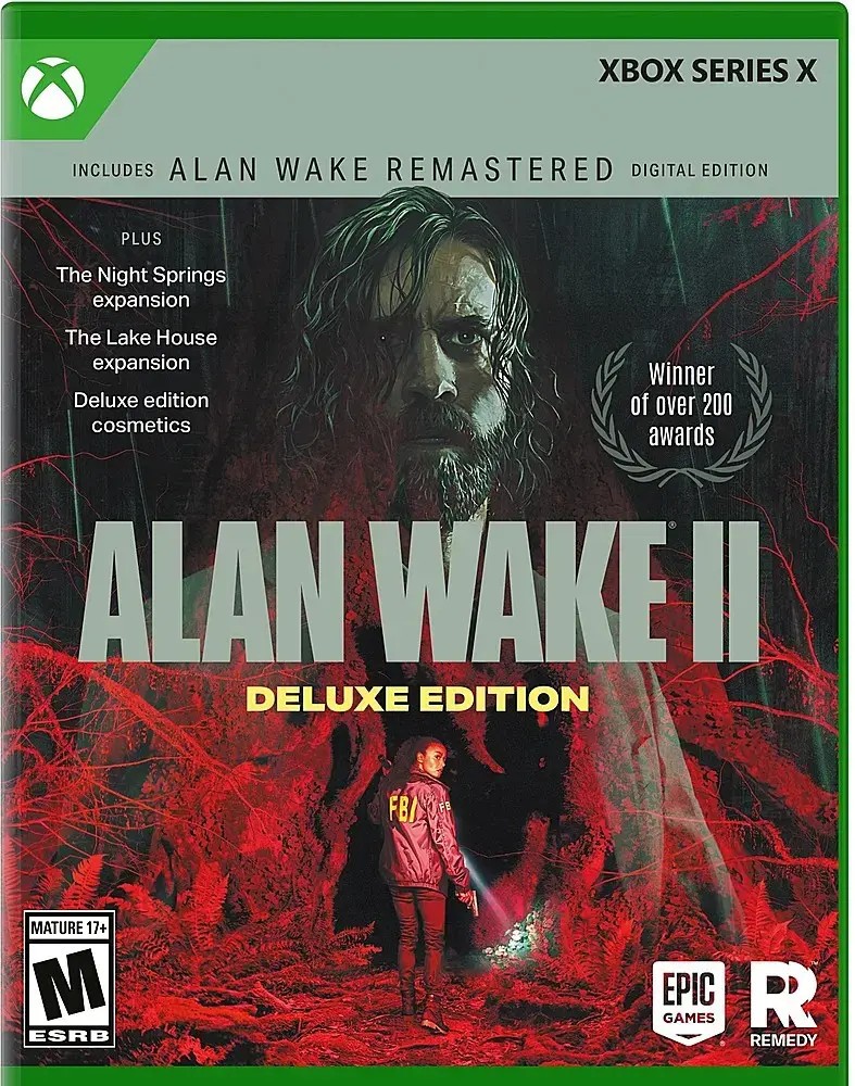 Alan Wake 2 Deluxe Edition – Xbox Series X – NEW & SEALED – FREE US SHIPPING