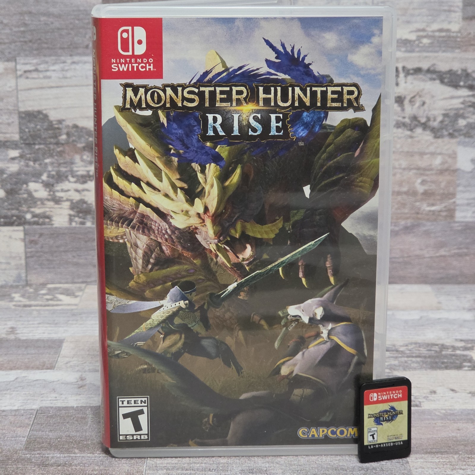 Monster Hunter Rise Nintendo Switch Complete CIB Tested