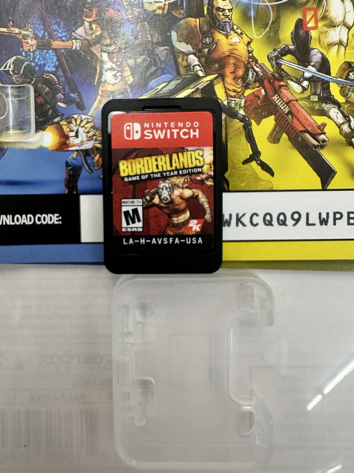Borderlands Legendary Collection Nintendo Switch Game Cartridge And Case