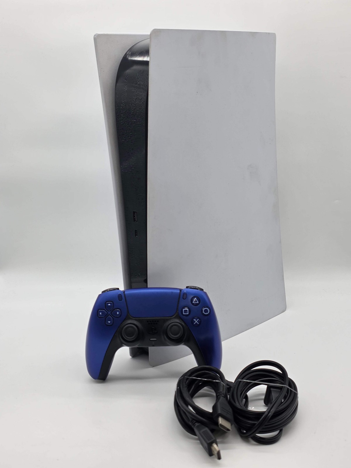 Sony PlayStation 5 PS5 Digital Edition CFI-1015B w/ Controller, Cords