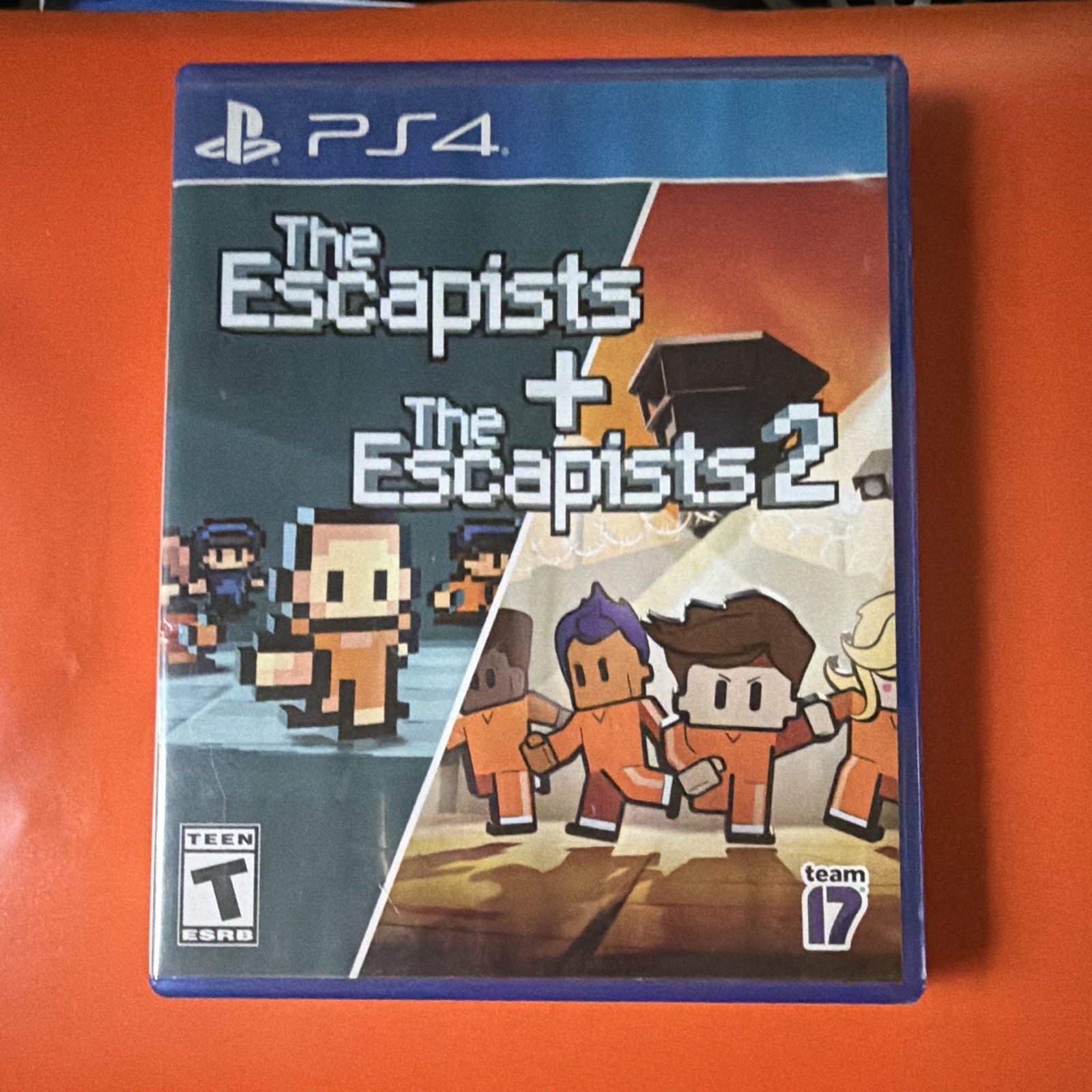Team17 The Escapists + The Escapists 2 PS4 T Teen Multiplayer Online