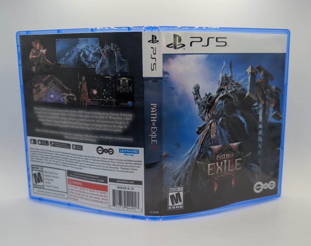 Path of Exile 2 – PS5 Empty Case (No Game)