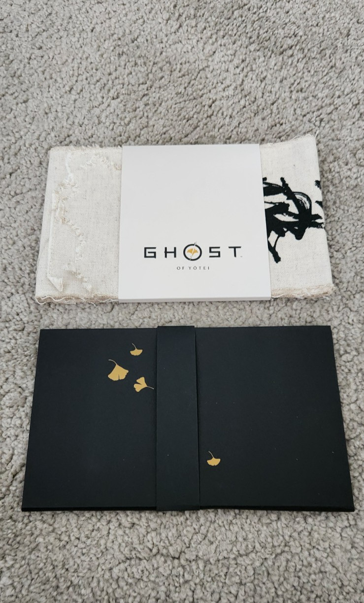 Ghost of Yotei Collector’s Edition PS5 – Sash and Papercraft Ginkgo Tree ONLY