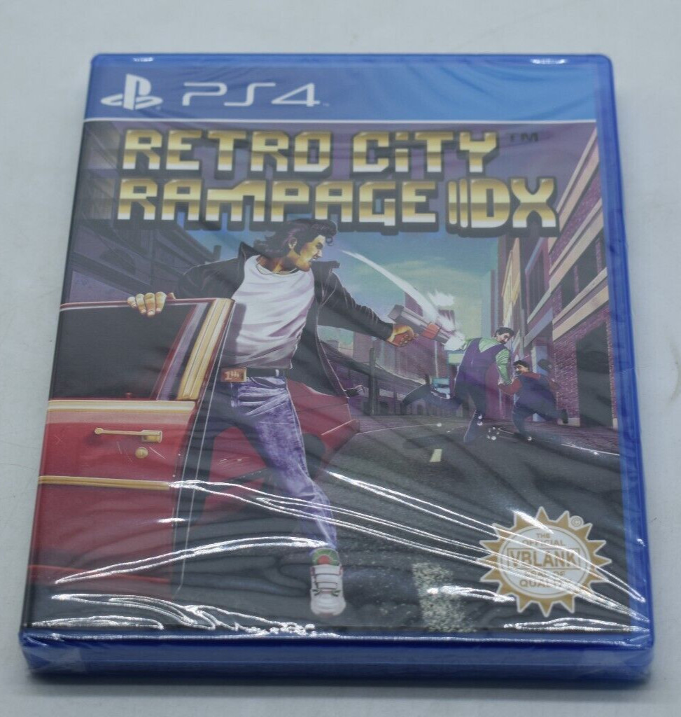 PS4 Retro City Rampage DX Limited #1279/3000 BRAND NEW SEALED FAST SHIP YES