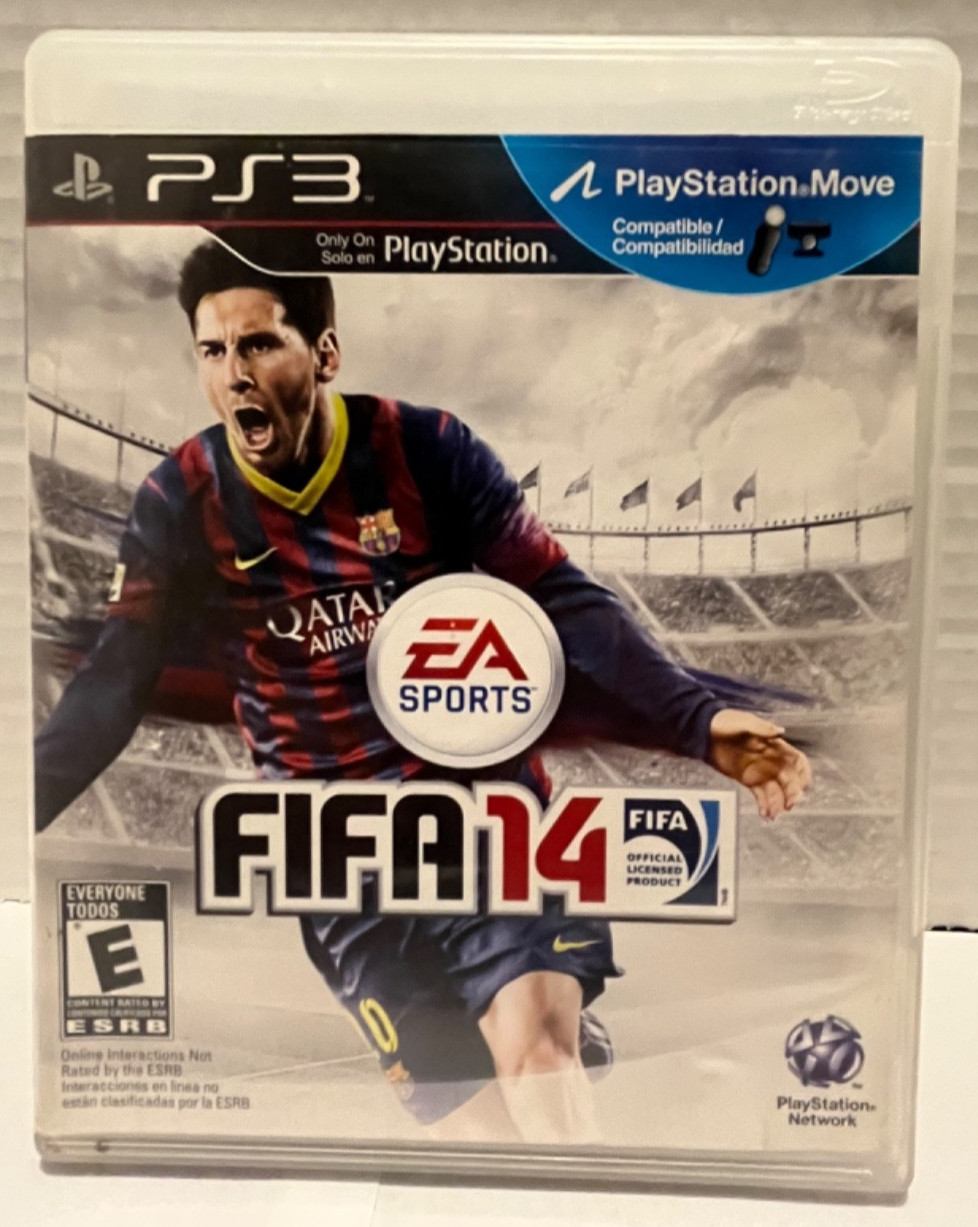 FIFA 14 PS3 PlayStation 3 Complete CIB Messi EA Sports Tested Working