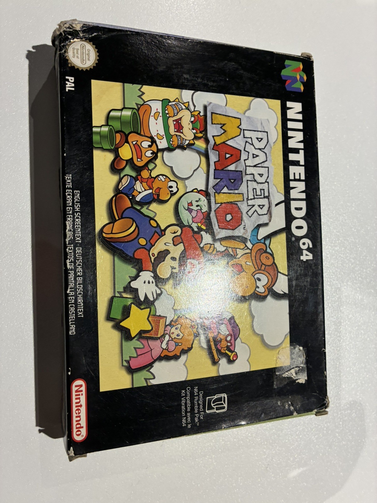 Paper Mario – Nintendo 64 – AUS PAL – N64 – MARIO