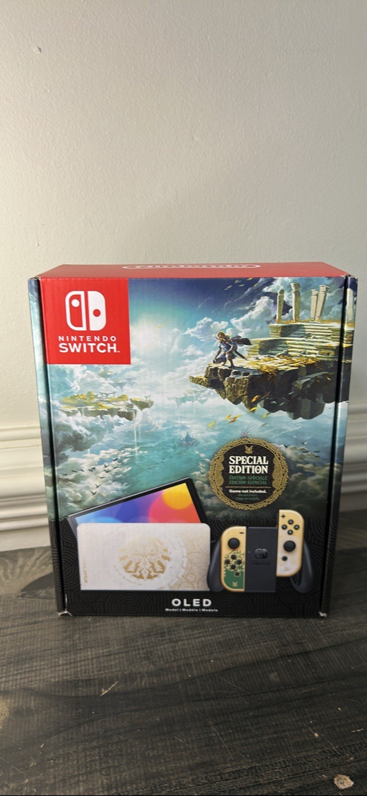 Nintendo Switch OLED Zelda: Tears Of The Kingdom Special Edition