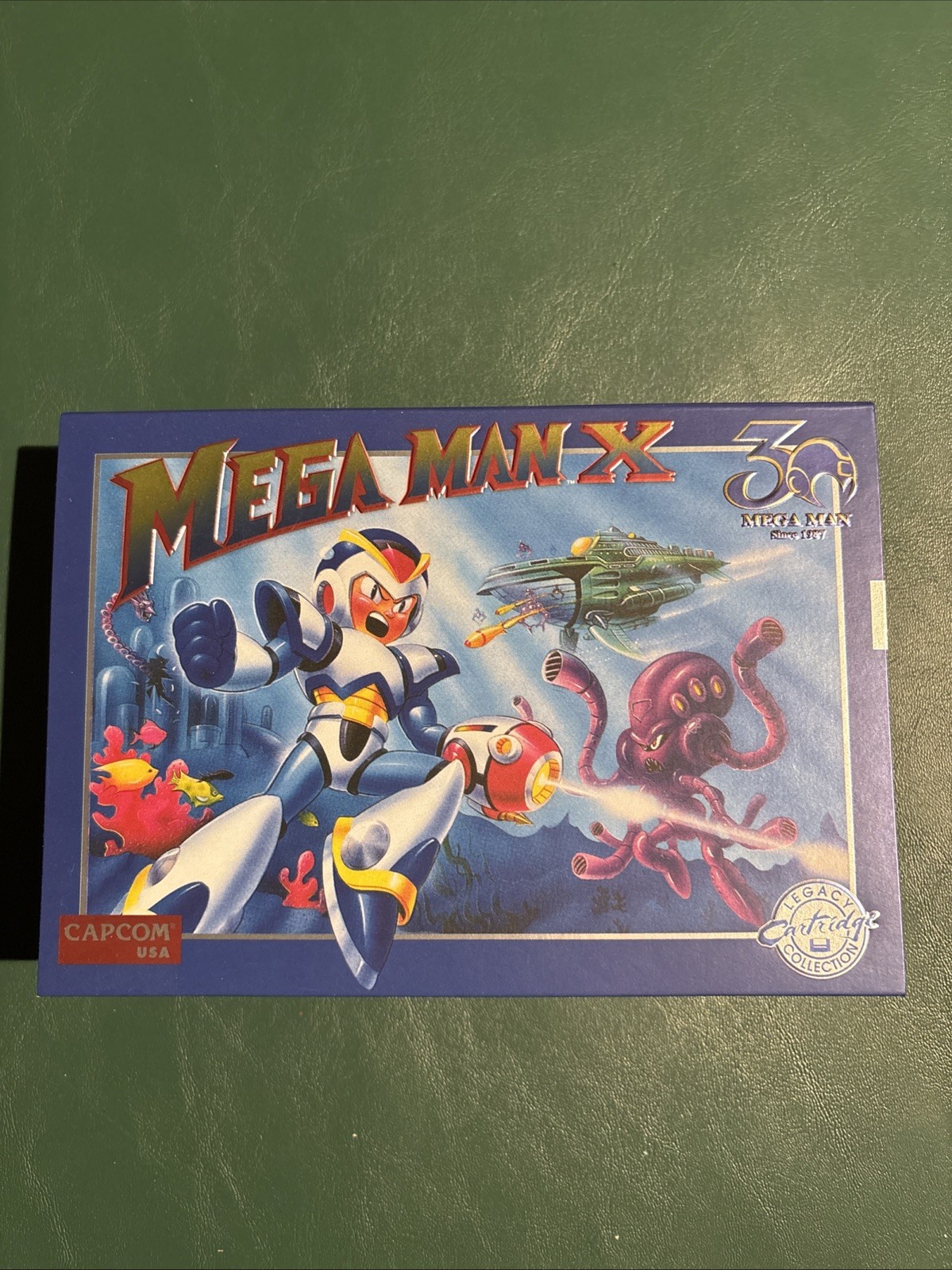 Mega Man X 30th Anniversary SNES Legacy Cartridge iam8bit Capcom