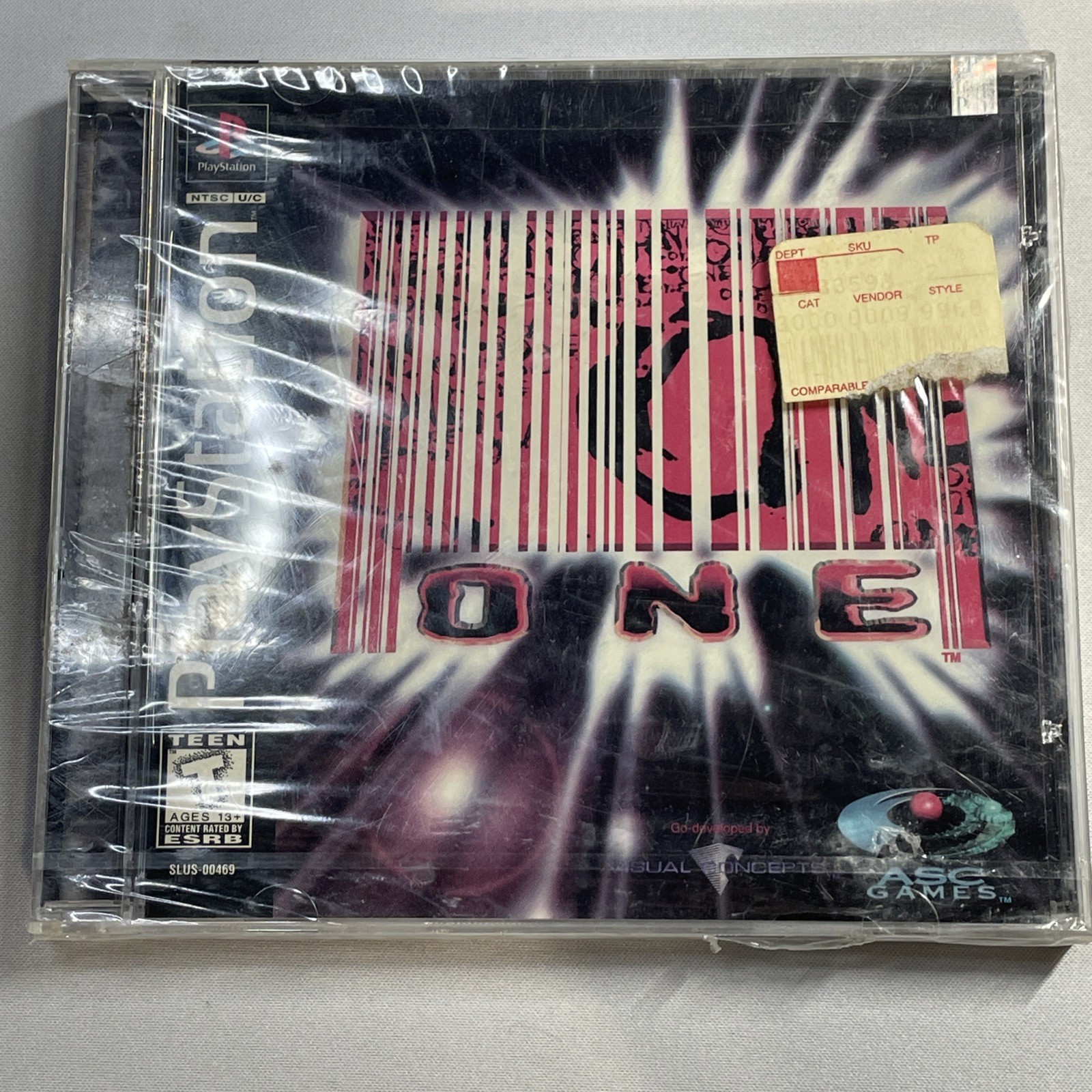 BRAND NEW – One – PS1 (Sony PlayStation 1, 1997) – FACTORY SEALED