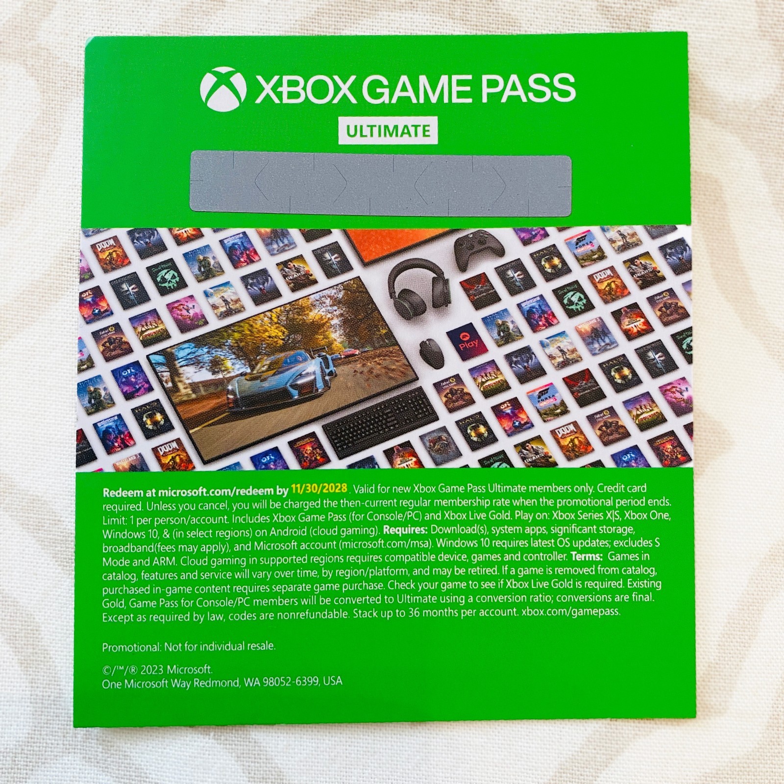 XBOX Game Pass Ultimate – 1 Month | Stackable | *NEW USERS ONLY* | Exp: 11/30/28