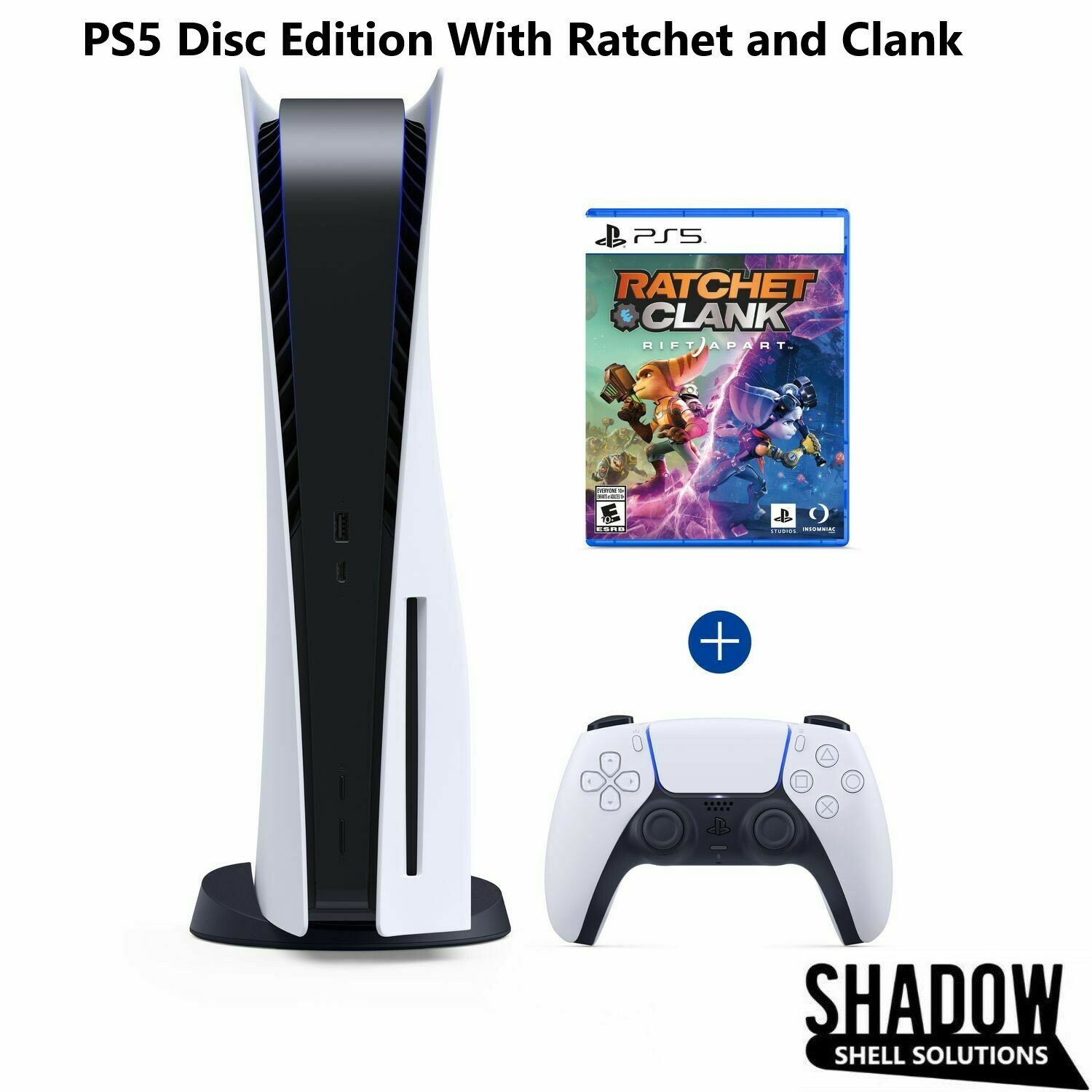 Sony Playstation 5 Game Bundle – PS5 Disc Console – Ships Fast- 1-3 Day Shipping