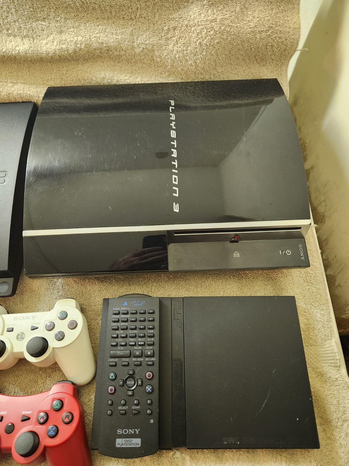 Sony PlayStation 2 And 3 Console W/ All Hookups
