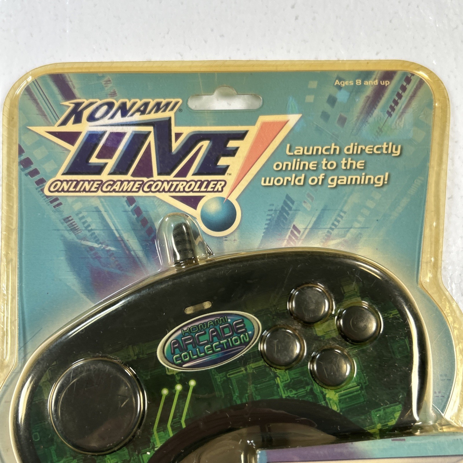 Konami Live Online Video Game Controller Arcade Collection Contra Gyruss NEW