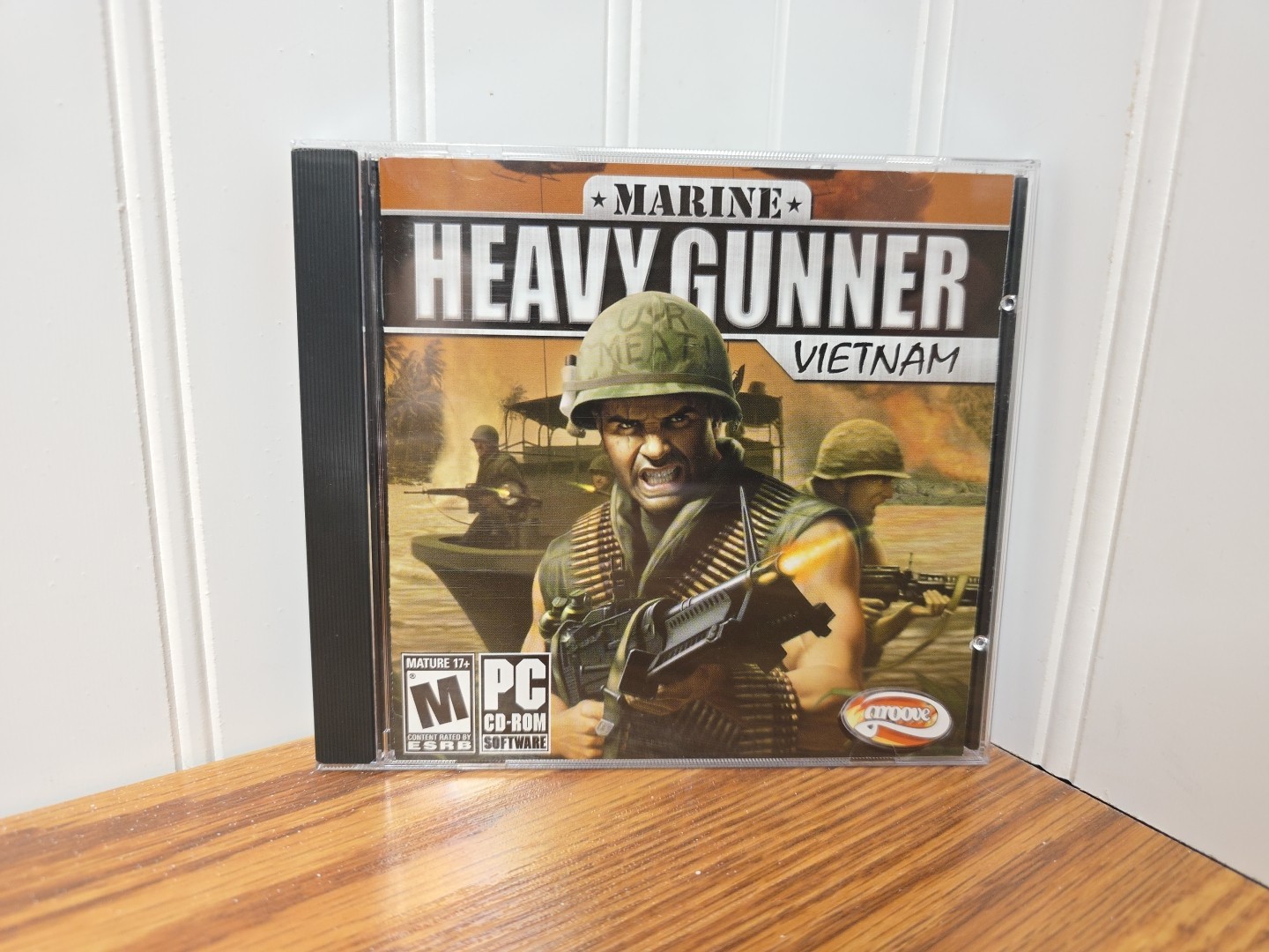 Marine Heavy Gunner Vietnam PC CD-ROM 2004 Windows Tested Working!