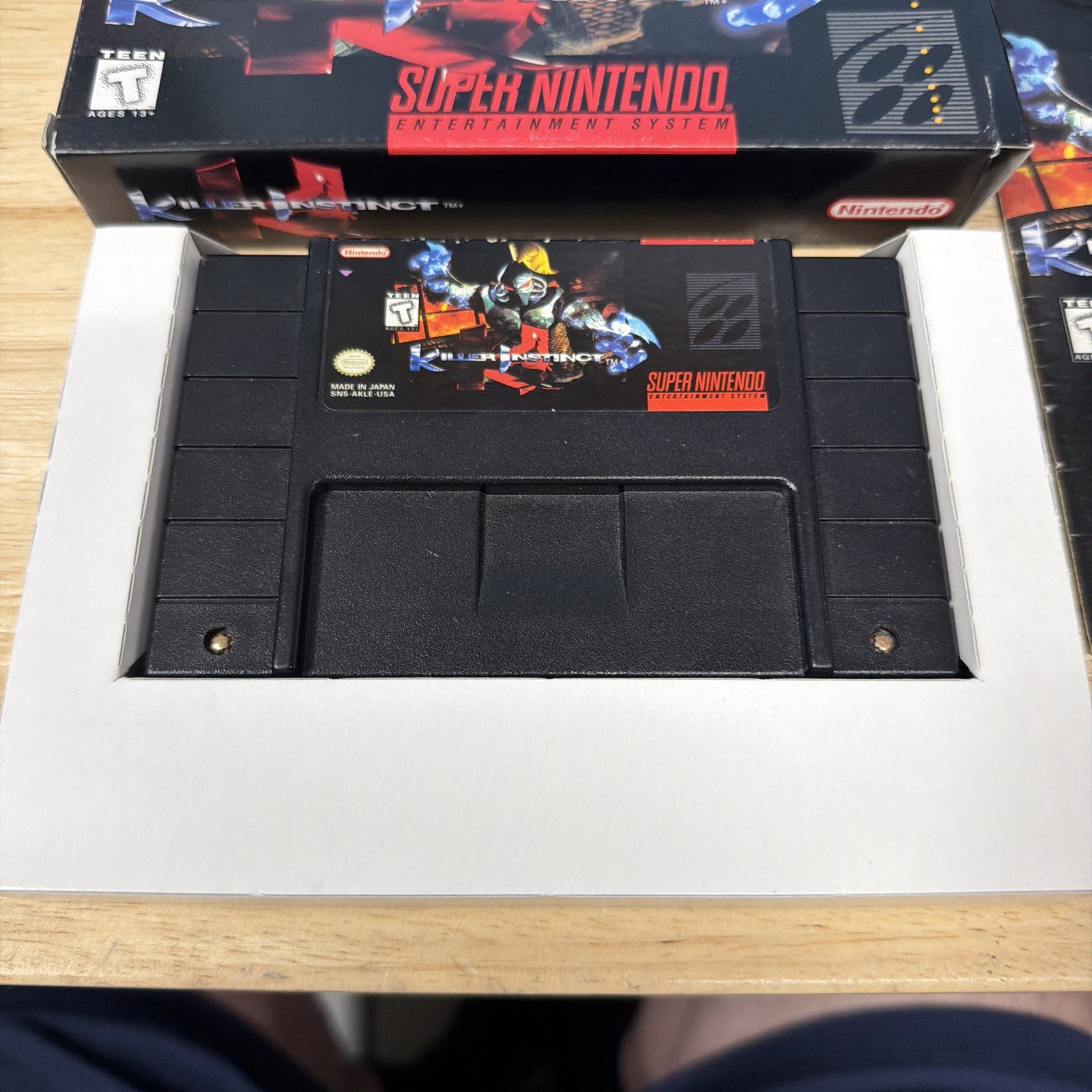 Killer Instinct Super Nintendo (SNES) CIB Complete Excellent – No Music CD