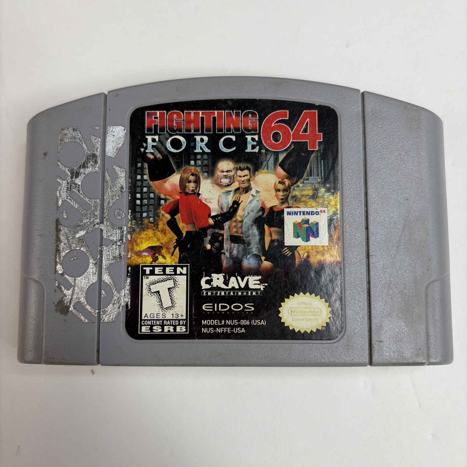 TESTED Fighting Force 64 Nintendo 64 Authentic OEM Game