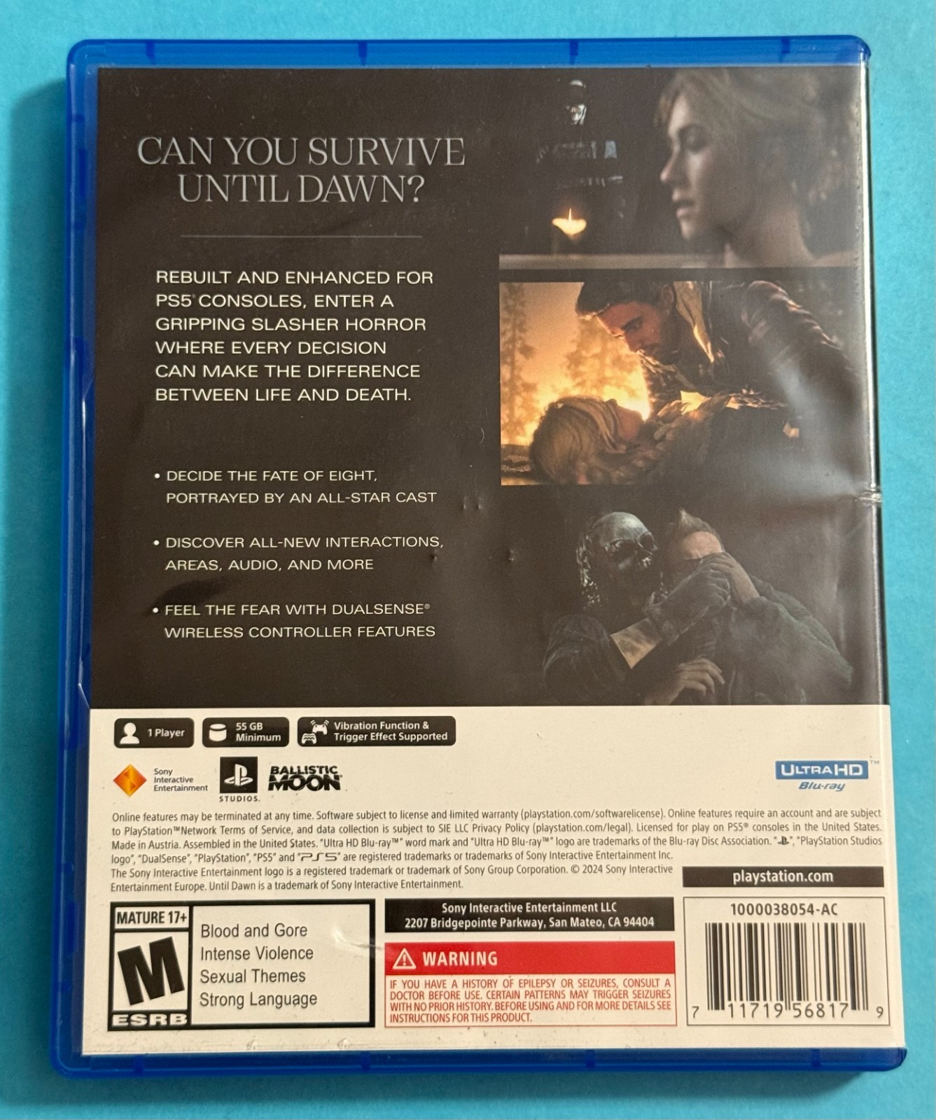 Until Dawn – Sony PlayStation 5 In Original Case Tested
