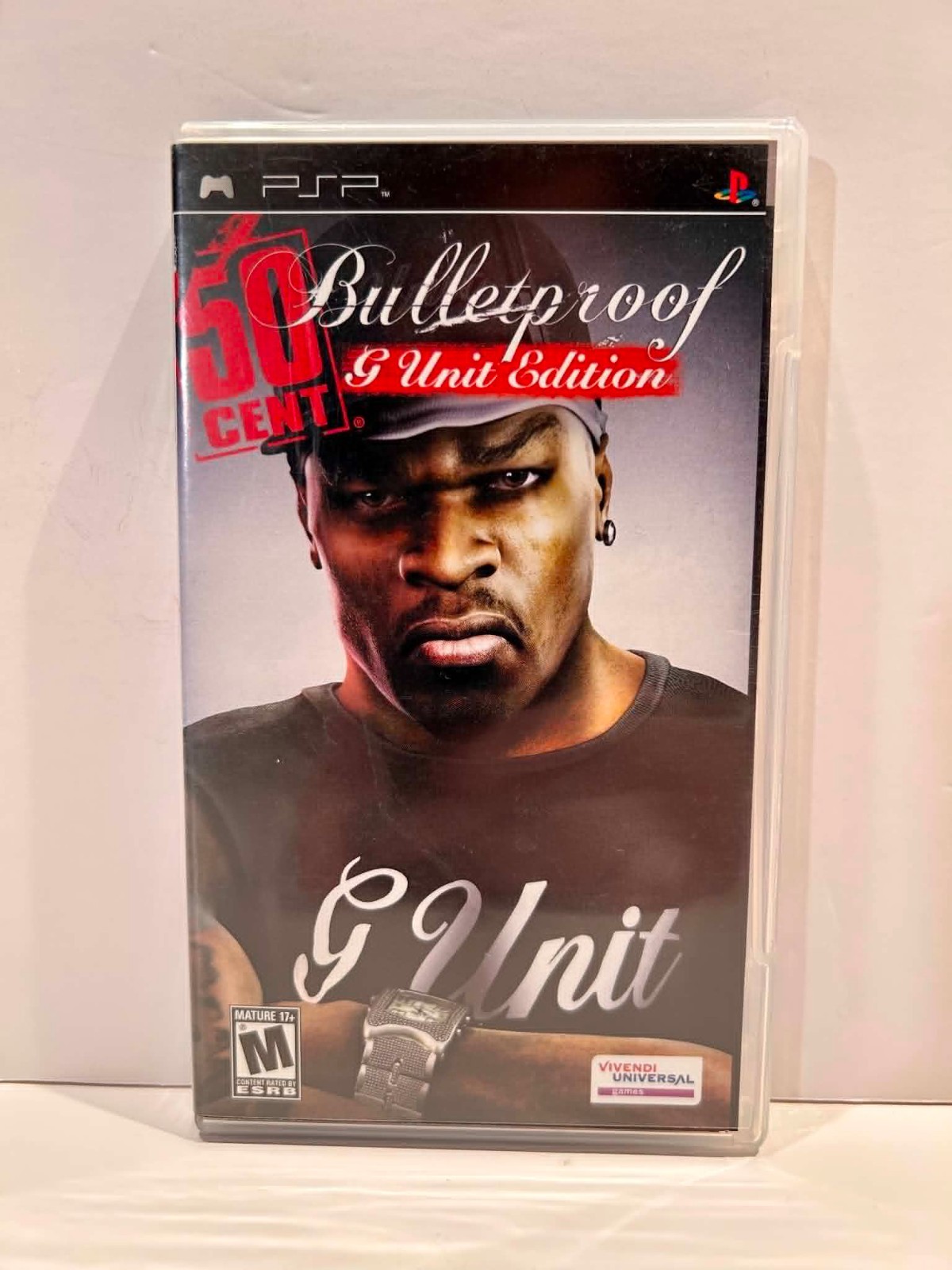 50 Cent Bulletproof G Unit Edition PSP CIB Tested & Working See Pics