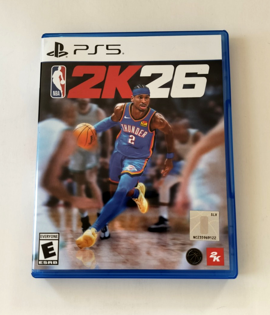 Replacement Case Only for NBA 2k26 PlayStation 5 PS5 AUTHENTIC