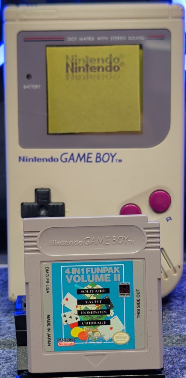 4 in 1 Funpak Volume II (Nintendo GameBoy, 1993) Game Only Tested Authentic