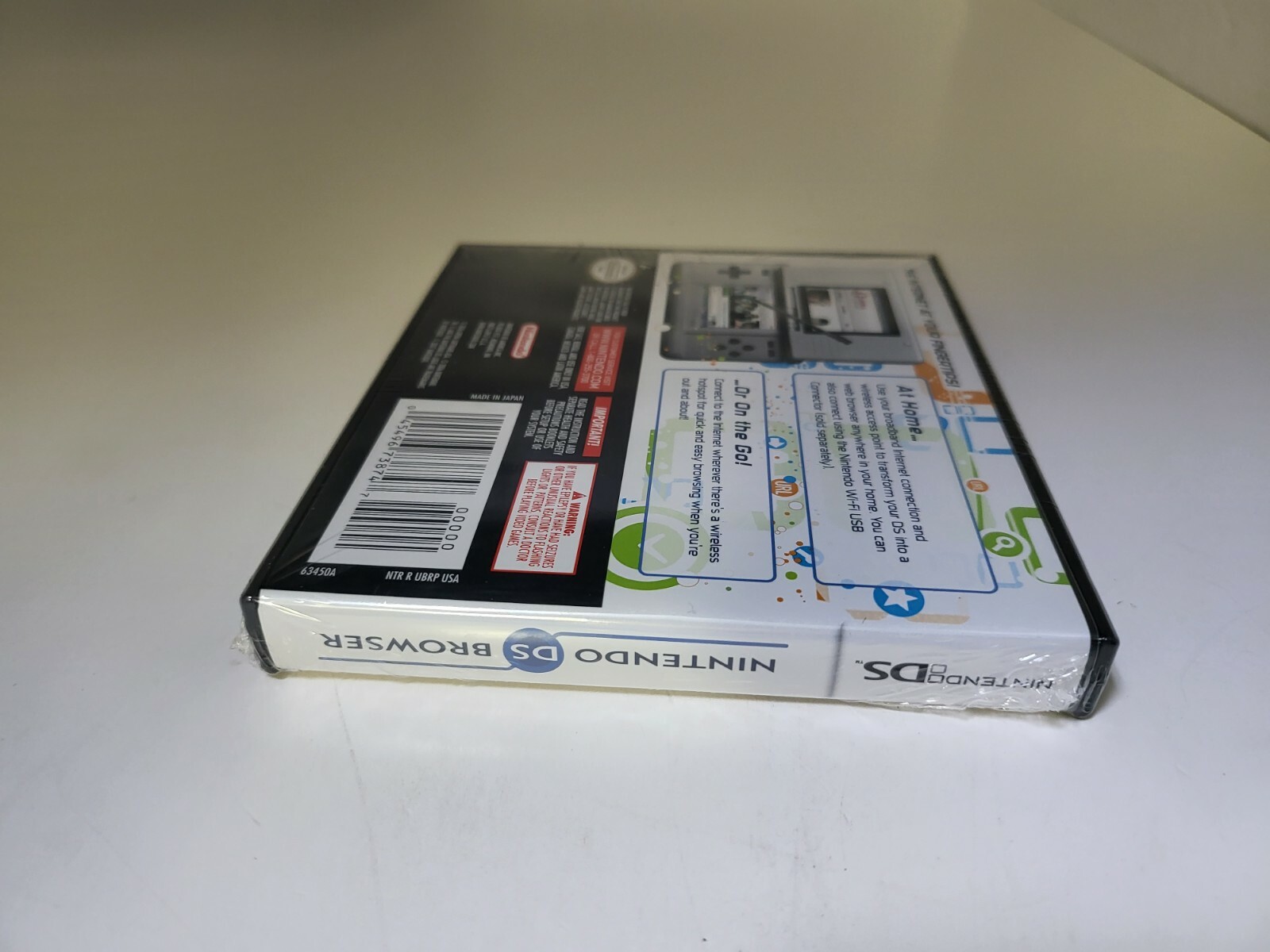 NEW Nintendo DS Internet Browser Cartridge Memory Expansion Pak & Manual CIB